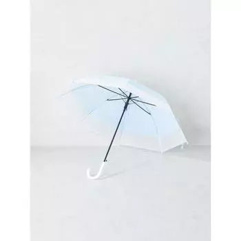 Daiso Two Tone Disposable Vinyl Umbrella 8k 57.5 Cm