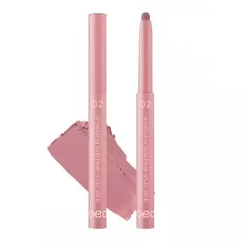 Daiso Twoedit By Luna Smudge Lip Cheek Multi Stick 02 Нежно-розовый