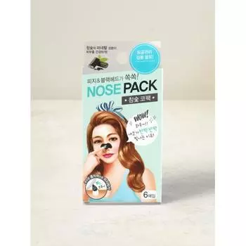 Daiso Угольный пакет для носа 6 шт.