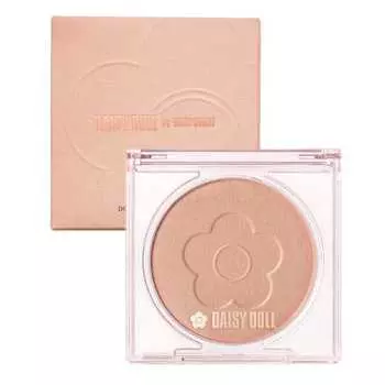 DAISY DOLL by MARY QUANT Powder Blush Bloom 01 Yugure Cinnamon 7 г. Увлажненные, плотно прилегающие румяна, которые мягко тают на вашей коже и позволяют вам освежить ее.
