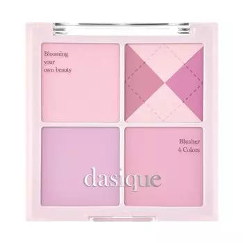 Daisyik Blending Mood Cheek Blending Mood Color Tone Cool Palette Violet Official Cheek/Blusher Palette/4 Blusher/Yebe/Bruve/Warm & Tone/Cheek (05