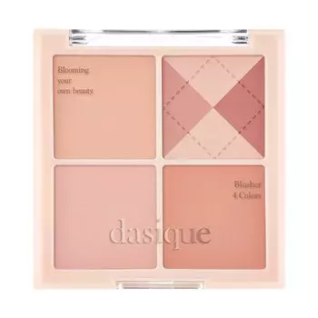 Daisyik Blending Mood Cheek Blending Mood Color Tone Cool Palette Beige Official Cheek/Blusher Palette/4 Blusher/Yebe/Bruve/Warm & Tone/Cheek (04