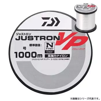 DAIWA 23 Justron VP Clear Bobbin/Nylon Line/Michiito (Value Pack) 3-1000 чистый
