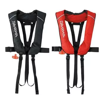 DAIWA Automatic Inflation/Life Jacket DF-2822 Red Free