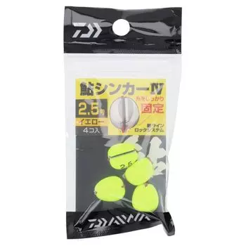 Daiwa Ayu Sinker 4 Yellow No. 2.5