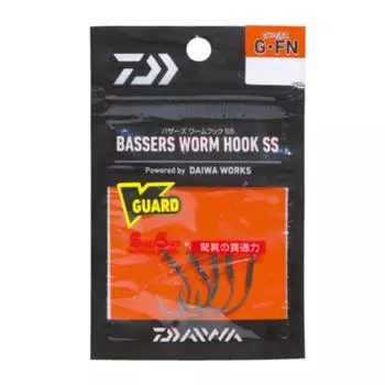 DAIWA B Worm Hook 892698 SS/G/FN#4