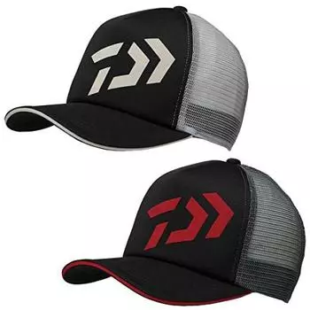 DAIWA Basic Mesh Cap Black x Red King DC-6221