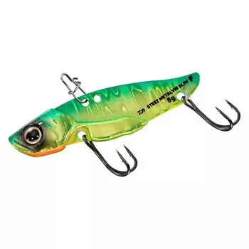 DAIWA Bass Lure STEEZ Metal Vibe Slim 8g Blue Back Chart