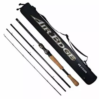 DAIWA Bass Rod Air Edge Мобильное рыболовное удилище 664M/MLB чёрный