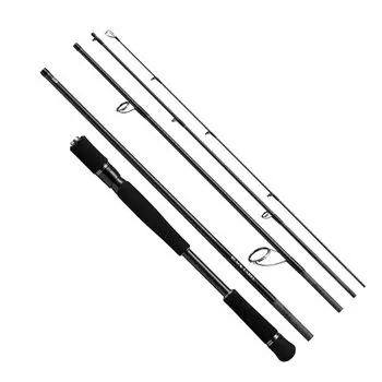 DAIWA Bass Rod Black Label Travel S70ML+ -5 чёрный