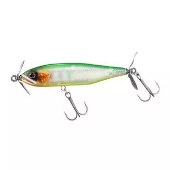 DAIWA Bass Steez Prop Clear Lime 85S Lure