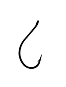 DAIWA Bass Worm Hook SS/FN#2