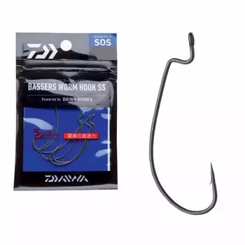 DAIWA Bathers Worm Hook 838993 SS/SOS#1