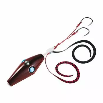 DAIWA Beniga Bay Rubber Free Hook Upper 80g Squid Brown