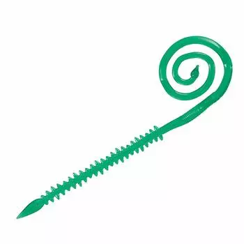 Daiwa Beniga Nakai Mushi Curly 7 дюймов Синий Изо Зеленый