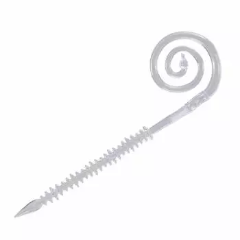 DAIWA Beniga Nakai Mushi Curly 7 inch Keimura Clear