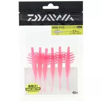 DAIWA Червячная палка для ловли на отлив SH (Супер сложно) 3,5-дюймовая светящаяся розовая приманка