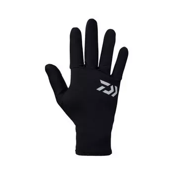 DAIWA Chloroprene Gloves Full Cover DG-7023W Black L Fishing