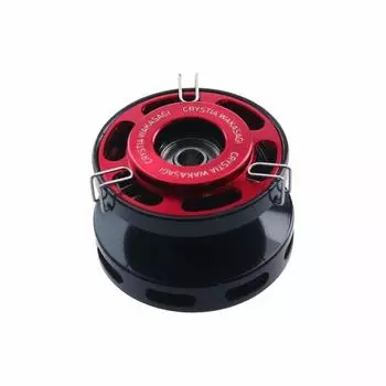 DAIWA Christia Smelt Aluminum Spool AIR Red/Black