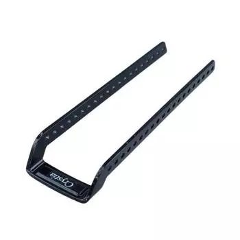 DAIWA Christia Smelt Funbaru Leg Plate Long Black