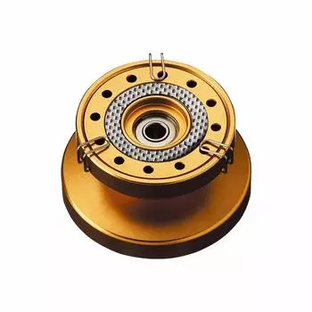 DAIWA Christia Smelt Reel Aluminum Spool Gold