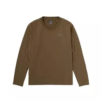 DAIWA Clean Ocean Почувствуй себя живым. Длинная футболка DE-8223 мужская оливковая рыбалка