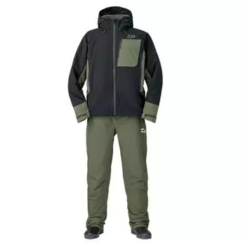 DAIWA Cold Weather Rain Wear Rain Max Hyper Winter Suit Black XL Fishing DW-3107 чёрный
