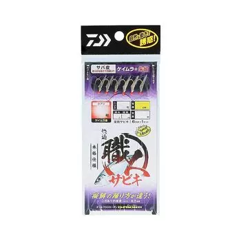 DAIWA Comfortable Craftsman Sabiki Mackerel Skin Keimura Shudome 6 игл + 6-1.0-2.0