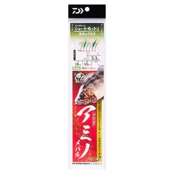 DAIWA Comfortable Craftsman Ship Sabiki 6 Amino Rockfish Whitebait Short 4-0.8