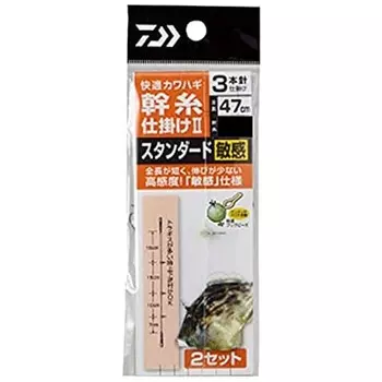Daiwa Comfortable Filefish Trunk Thread 2 Чувствительный 3 Иглы Нет. 4