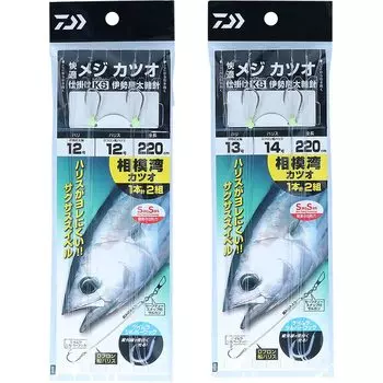 Daiwa Comfortable Mejikatsuo Device KS Silver Ise Ama Thick Shaft Needle Sagami Bay Bonito (Keimura Hook) 12-12