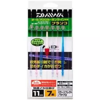 DAIWA Comfortable Squid Mirror 11S RF SS 7 шт., плавающие, красные и белые