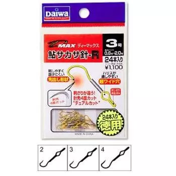 Daiwa D-MAX Ayu Hook Sacasahi-R (value) No. 3 614696 Fishhook