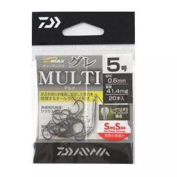 Daiwa D-MAX Серый SS Мульти 5 906890