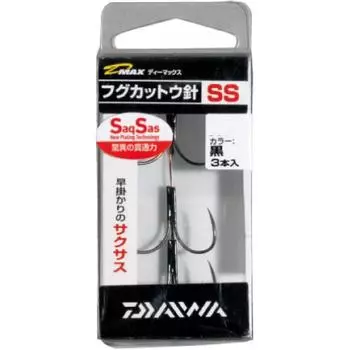 Daiwa Daiwa CutFish Gimmick запасной крючок двойной Ll черный Saxus D Max рыболовный крючок