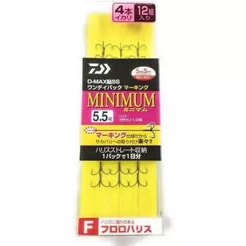 Daiwa DAIWA D MAX Ayu SS Однодневный пакет с маркировкой Флоро Харрис 3 кальмара 4 кальмара Различные минимумы 5,5 4 кальмара