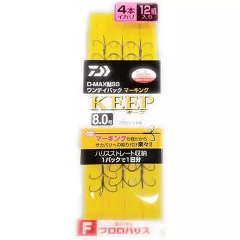 Daiwa DAIWA D MAX Ayu SS One Day Pack Marking Floro Harris 3 кальмара 4 кальмара Различные крепости 8.0 4 кальмара