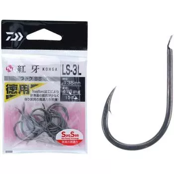 Daiwa DAIWA Крючок с красным зубом SS Saxus Economic SSS SS ML LS LL LS 3L LS 3L