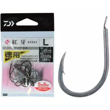 Daiwa Daiwa Red Tooth Hook Ss Saxus VaLue Grade SSs Ss M L Ls LL Ls 3L L