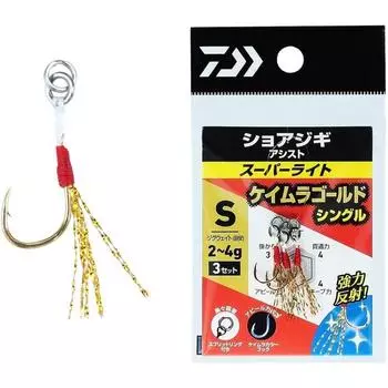 Daiwa DAIWA Rockfish Aji Shore Jigia Assist Super Light SS to L Различные Keimura Gold S