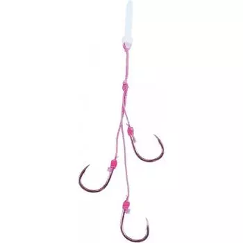 Daiwa DAIWA Сменный крючок с красным зубом KP Keimura розовый 3 шага SSS SS M SSS