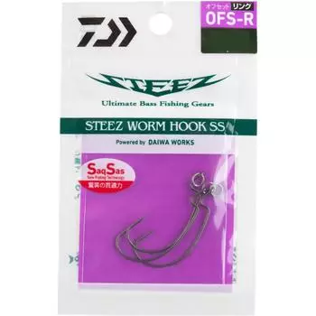 Daiwa Daiwa Stees Worm Hook Ss Ofs Ring Ofs Ring 2 0