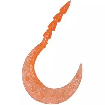 Daiwa DAIWA Thai Lava Галстук Red Teeth Worm Tamagami Turbo Single Curly 3,6 в различных красных зубах оранжевого цвета