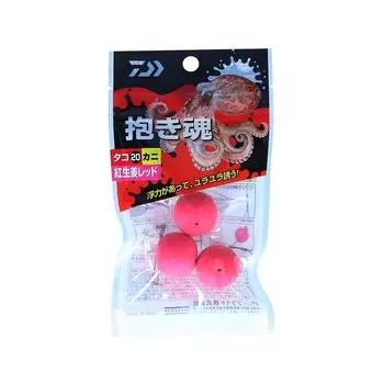 DAIWA Dakimama Octopus Red Ginger Red 20mm 3 pieces 07352061