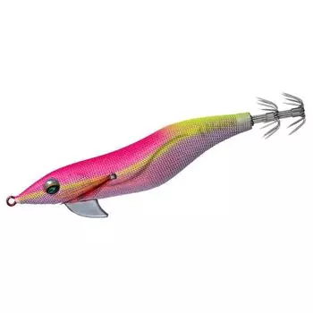 DAIWA Egi Emeraldas Fall LC Rattle Yellow Horse Mackerel No. 3.5 Red-Pink