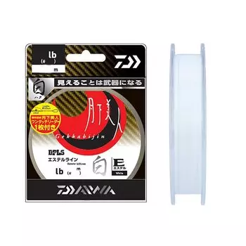 DAIWA Ester Line Moonlight Beauty White 200m White TYPE-E (Ester) (Haku) 2lb.