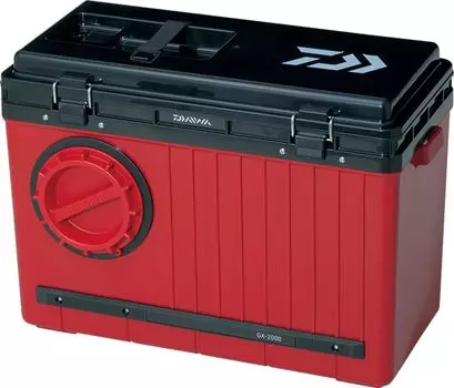 DAIWA Feeding Box Ayu Yukan Red/Black GX-2000