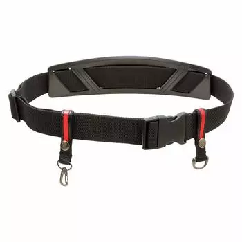 DAIWA Fishing Belt, Compatible with All Fish Species, Black, Attachable Belt Width Approximately 75~120cm 075121