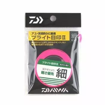 DAIWA Float for Mountain Stream B Mejirushi 2 Hoso Pink