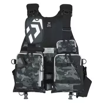 DAIWA Float Game жилет черный камуфляж бесплатно DF-6224